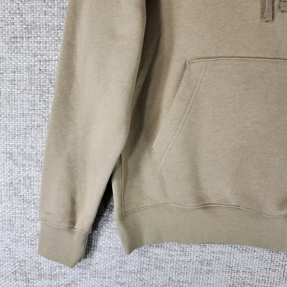 Nike NSW Club‎ Fleece Pullover Hoodie Mens M Cement Beige BV2654-247 NEW